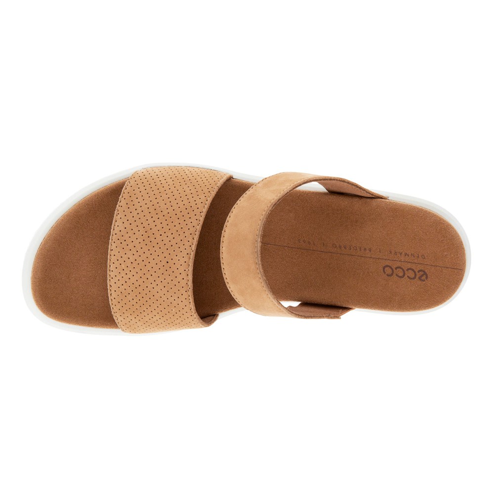 ECCO Womens Sandals Brown - Yuma - POE-741568